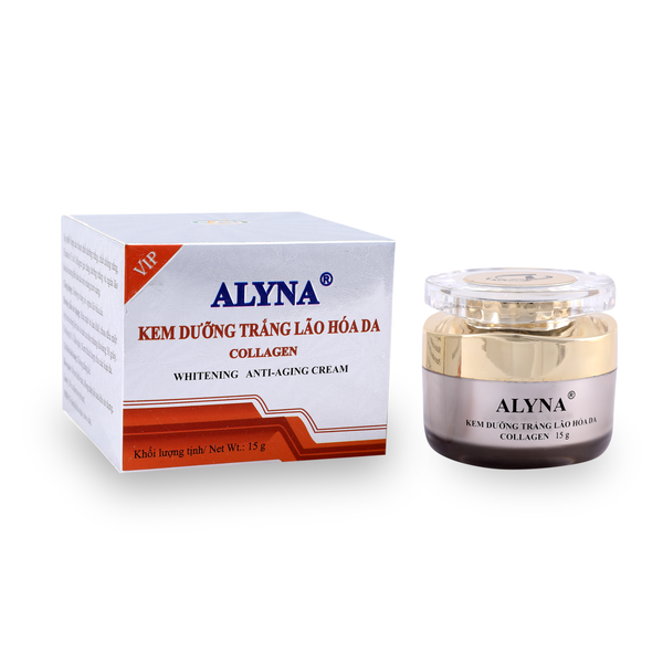 Kem Dưỡng trắng, Ngừa lão hóa da Collagen Alyna Vip