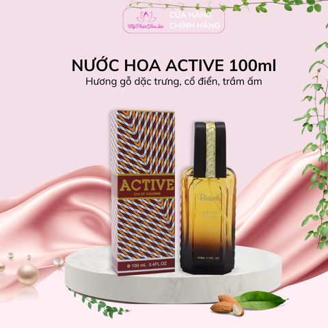 [ BRAVELY ACTIVE - UNSEX ] Nước hoa 100 mL - Tông trầm cổ điển