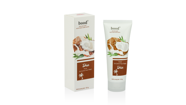 [BOOD] Sữa rửa mặt Kiềm dầu, Ngừa mụn, Làm sạch sâu