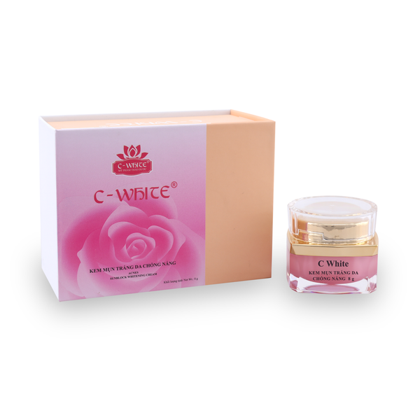 [C-WHITE] Kem Dưỡng trắng da, Chống nắng, Ngừa mụn