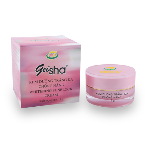 [GEISHA - DÒNG THƯỜNG] Kem Dưỡng trắng da, Chống nắng