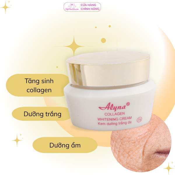 [ALYNA - DÒNG CẢI TIẾN ] Kem Dưỡng trắng Collagen