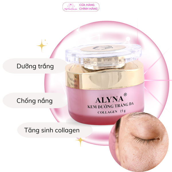 [ALYNA - DÒNG VIP] Kem Dưỡng trắng da Collagen