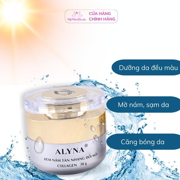 [ALYNA - KEM CẶP] Kem Ngừa nám, Tàn nhang, Đồi mồi