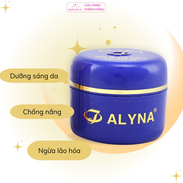 [ALYNA - DÒNG THƯỜNG] Kem Dưỡng trắng, Ngừa lão hóa da