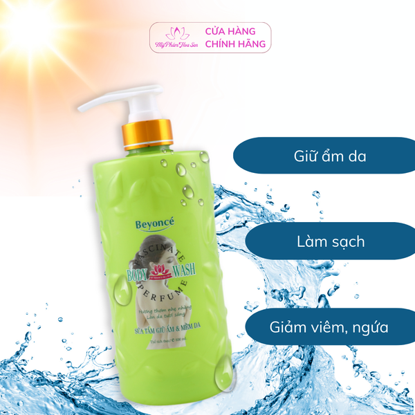 [BEYONCÉ] Sữa tắm Giữ ẩm, Lành tính, Làm dịu da
