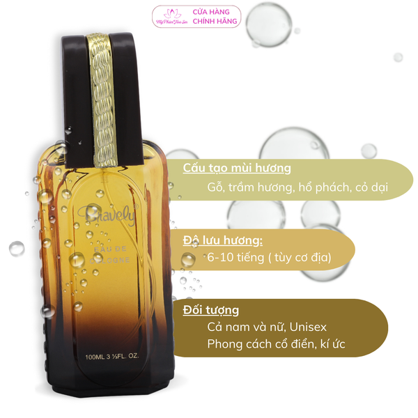 Nước hoa 100 mL - Tông trầm cổ điển