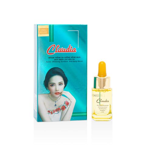 [CLAUDIA] Serum Dưỡng trắng, Ngừa mụn, Ngừa lão hóa da
