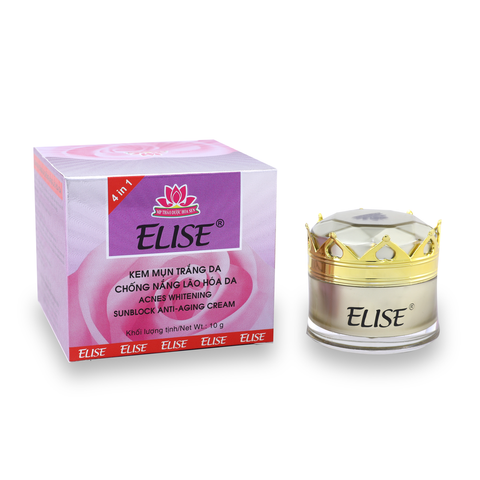 [ELISE TÍM] Kem Dưỡng trắng, Ngừa mụn, Ngừa lão hóa da