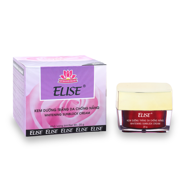 [ELISE TÍM] Kem Dưỡng trắng da, Chống nắng