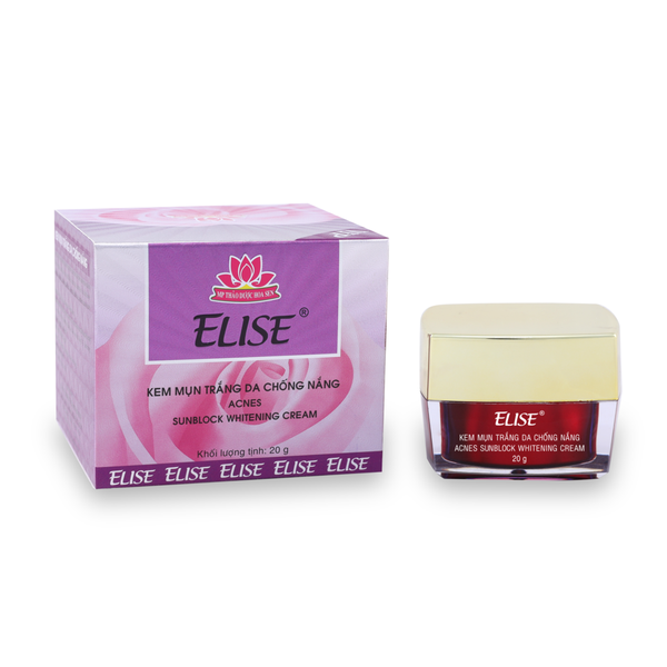[ELISE TÍM] Kem Dưỡng trắng da, Ngừa mụn