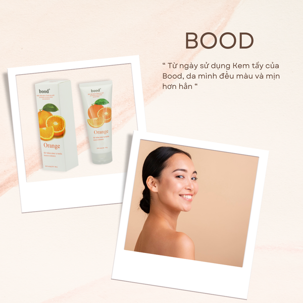 [BOOD] Gel Tẩy tế bào chết, Làm sạch sâu toàn thân
