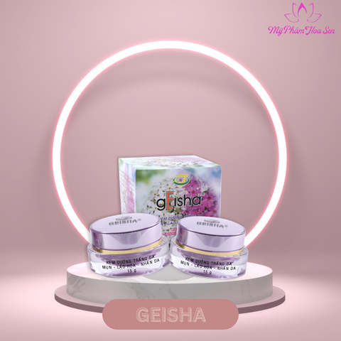 [GEISHA - DÒNG THƯỜNG] Kem Dưỡng trắng, Ngừa mụn, Ngừa lão hóa da