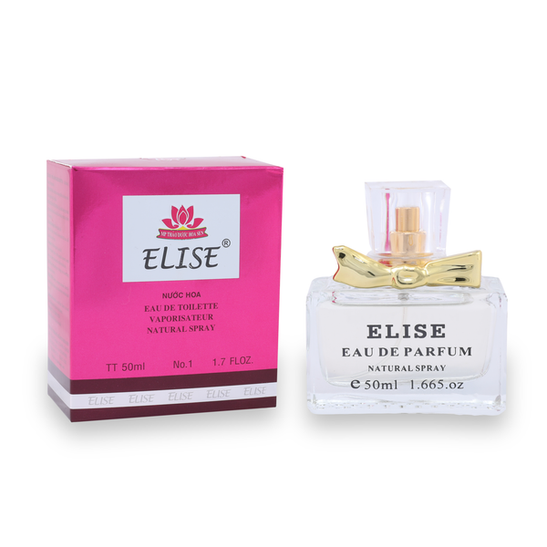 [ELISE - PHIÊN BẢN NỮ] Nước hoa 50 mL - Tông ngọt nhẹ, sang trọng