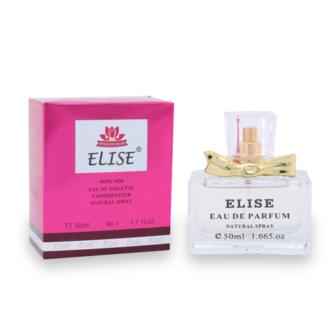 [ELISE - PHIÊN BẢN NỮ] Nước hoa 50 mL - Tông ngọt nhẹ, sang trọng