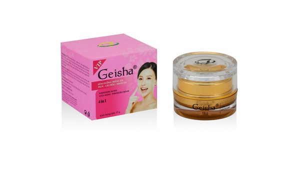 [GEISHA - DÒNG VIP] Kem Dưỡng trắng, Ngừa mụn, Ngừa lão hóa da