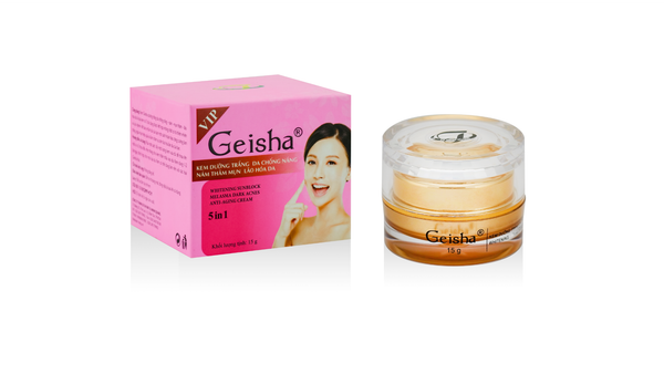 [GEISHA - DÒNG VIP] Kem Dưỡng trắng, Ngừa mụn, Ngừa lão hóa da