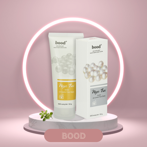 [BOOD] Sữa rửa mặt Kiềm dầu, Ngừa mụn, Làm sạch sâu