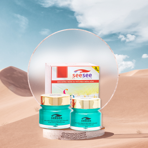 [SEESEE] Kem Dưỡng trắng da, Ngừa mụn, Chống nắng