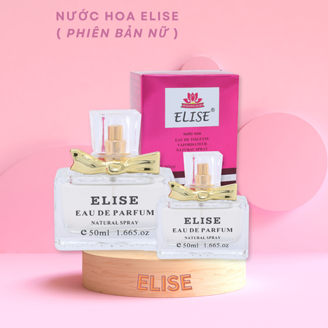 [ELISE - PHIÊN BẢN NỮ] Nước hoa 50 mL - Tông ngọt nhẹ, sang trọng