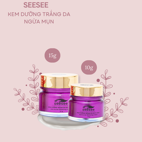 [SEESEE] Kem Dưỡng trắng da, Ngừa mụn