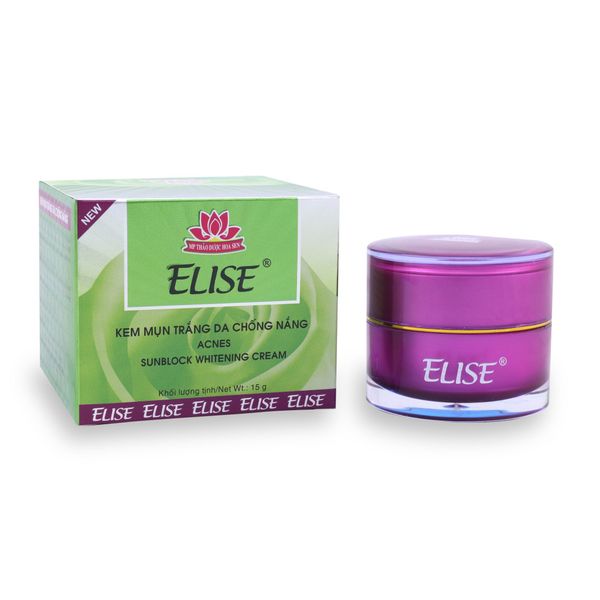 [ELISE XANH LÁ] Kem Dưỡng trắng da, Ngừa mụn