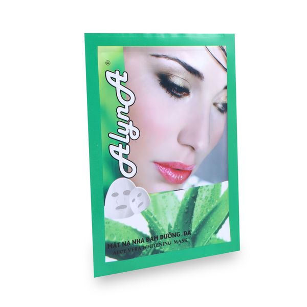 [ALYNA] Mặt nạ Dưỡng trắng, Cấp ẩm, Làm dịu da - 10 miếng