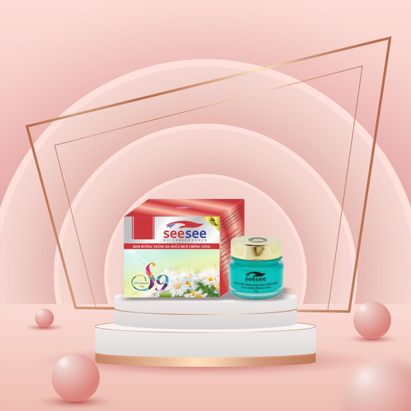 [SEESEE] Kem Dưỡng trắng da, Ngừa mụn, Chống nắng