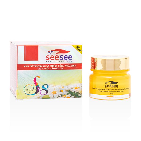 [SEEESEE] Kem Dưỡng trắng, Ngừa mụn, Ngừa lão hóa da