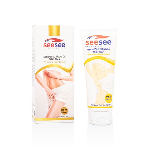 [SEESEE] Kem Dưỡng trắng, Chống nắng da toàn thân
