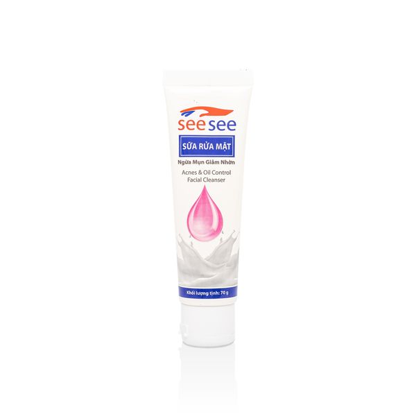 [SEESEE] Sữa rửa mặt Kiềm dầu, Ngừa mụn, Làm sạch sâu ổ viêm