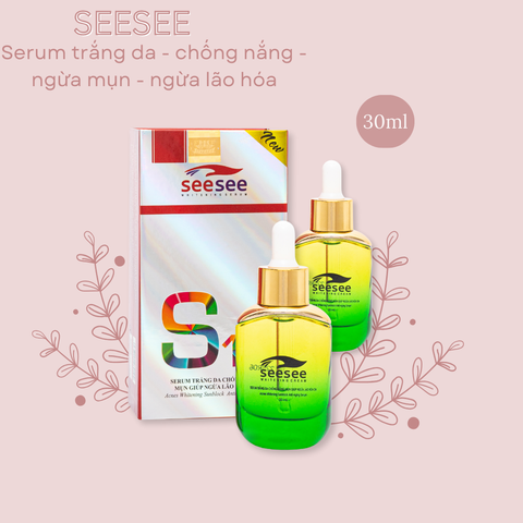 [SEESEE] Serum Dưỡng trắng, Ngừa mụn, Ngừa lão hóa da