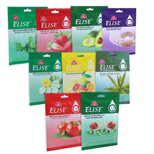 [ELISE] Mặt nạ Dưỡng da, Cấp ẩm chuyên sâu - 10 miếng