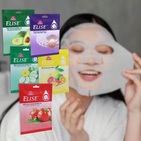 [ELISE] Mặt nạ Dưỡng da, Cấp ẩm chuyên sâu - 10 miếng