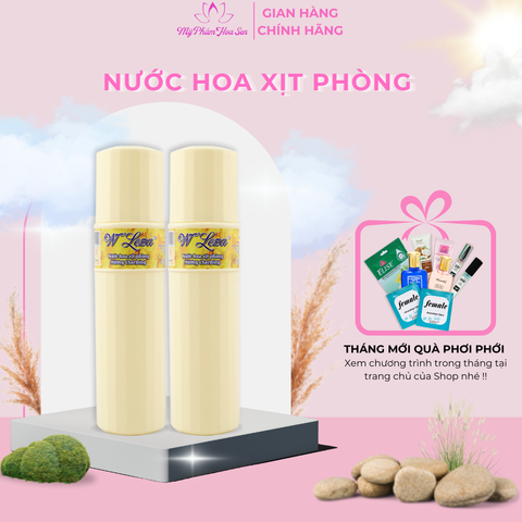 [WLEZA] Xịt phòng 350 mL - Tông hương hoa hồng