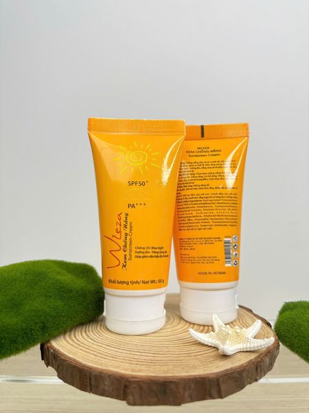 [WLEZA] Kem chống nắng dưỡng da, SPF50 PA +++