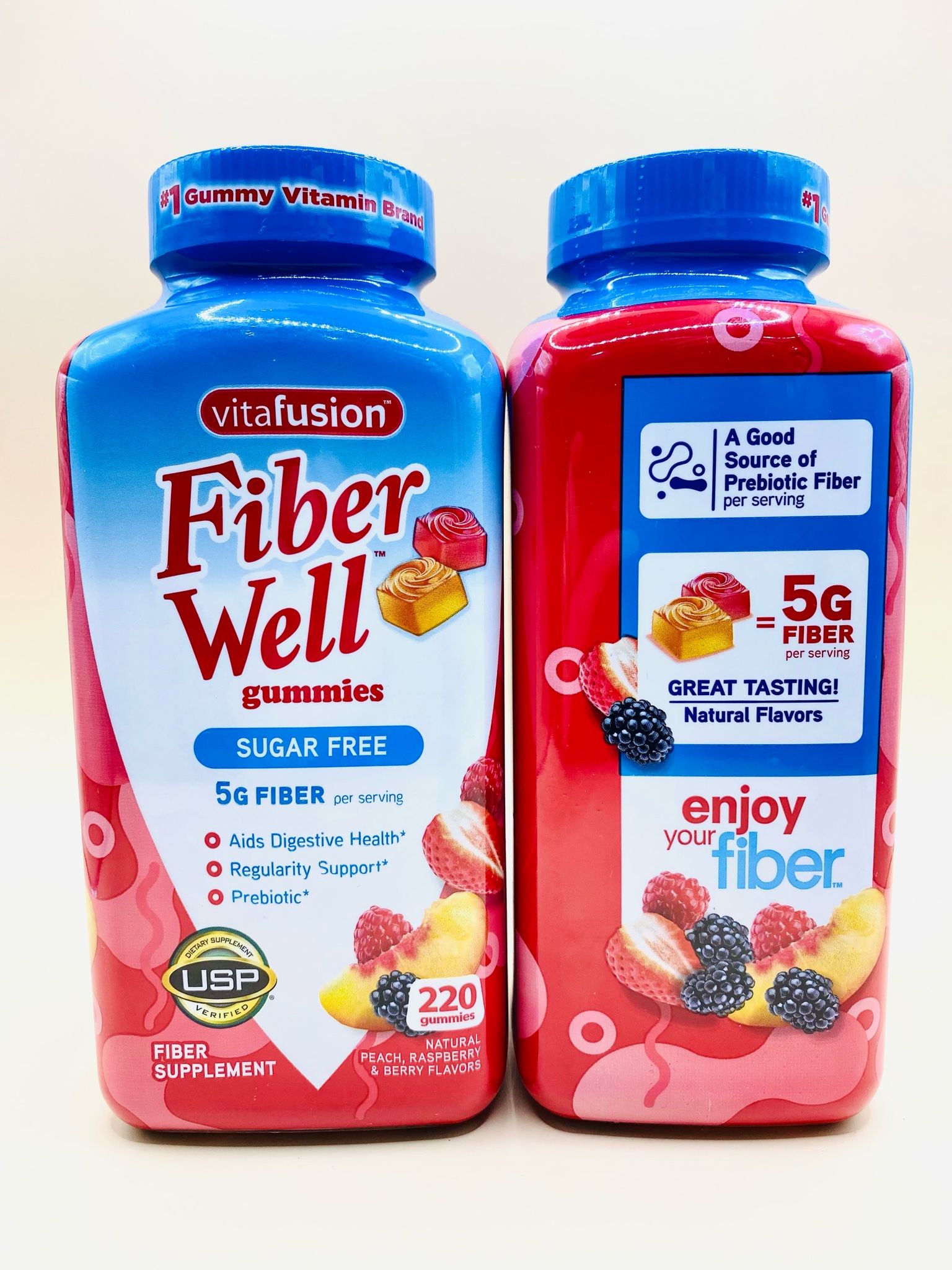  Vitafusion Fiber Well Gummies 220 viên - Bổ sung chất xơ 