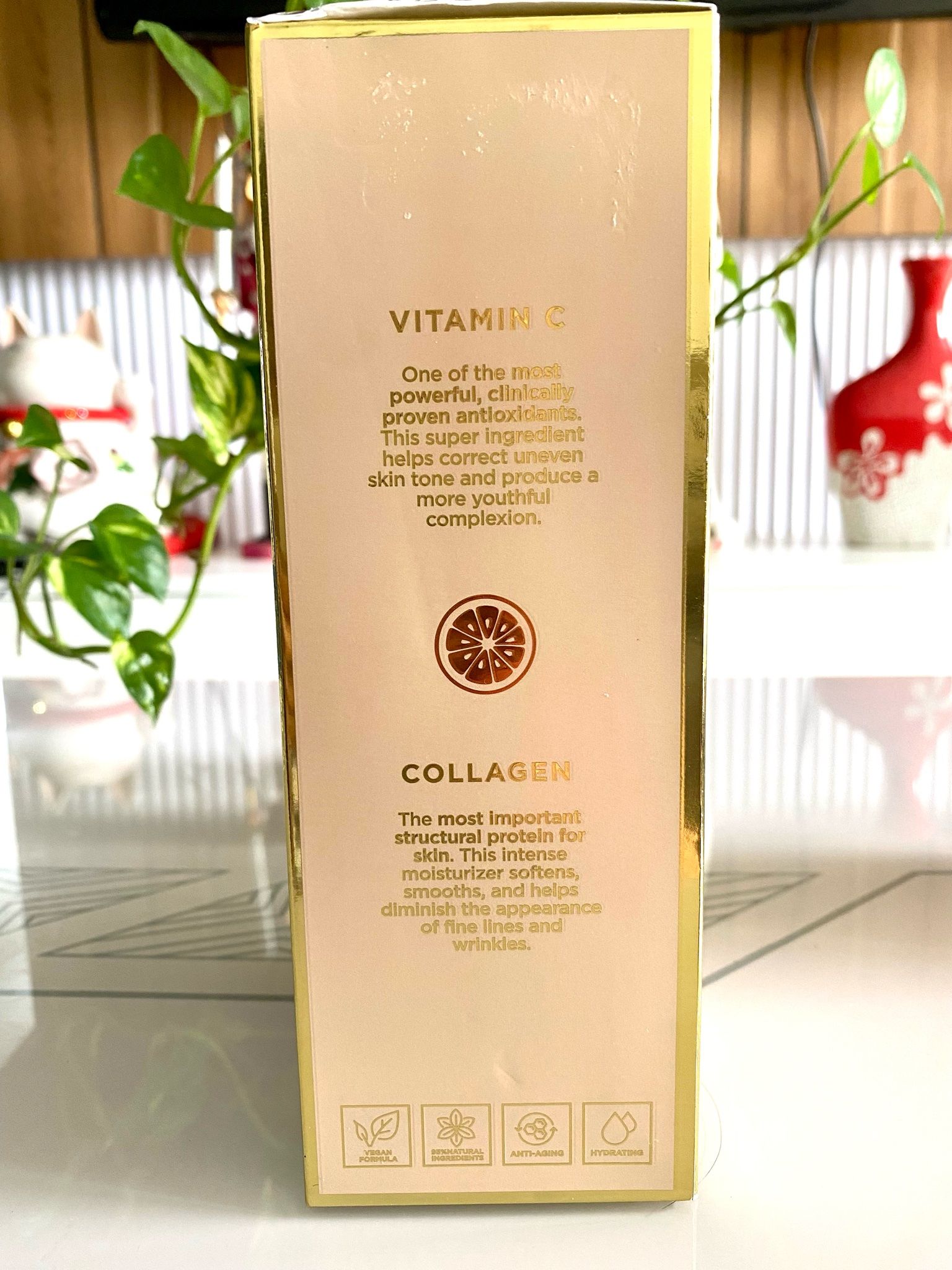  Cặp kem dưỡng ẩm Ngày - Đêm với Vitamin C & Collagen Skin Ceremony 