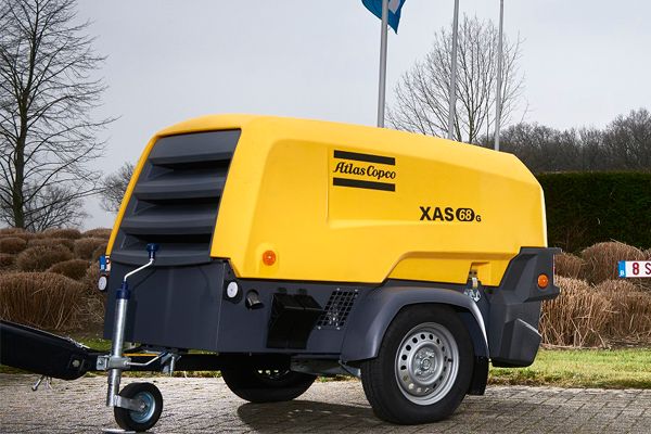  Máy nén khí di động động cơ diesel ATLAS COPCO XAS 68 