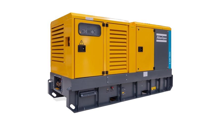  Máy nén khí di động động cơ điện ATLAS COPCO E-Air T500 