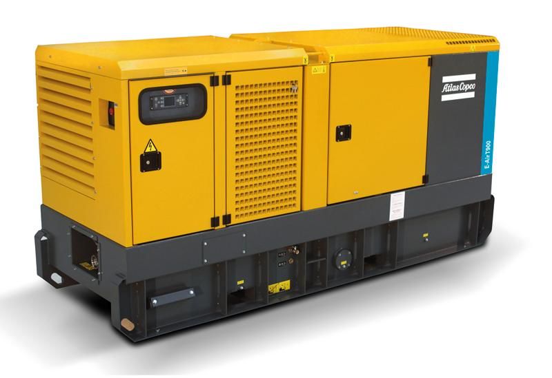  Máy nén khí di động động cơ điện ATLAS COPCO E-Air T900 