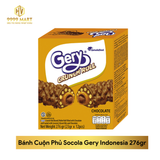 Bánh Cuộn Phủ Socola Gery Indonesia 276gr 