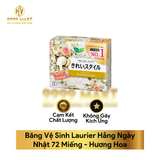  Băng Vệ Sinh Laurier Hằng Ngày Nhật 72 Miếng 