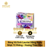  Băng Vệ Sinh Laurier Hằng Ngày Nhật 72 Miếng 