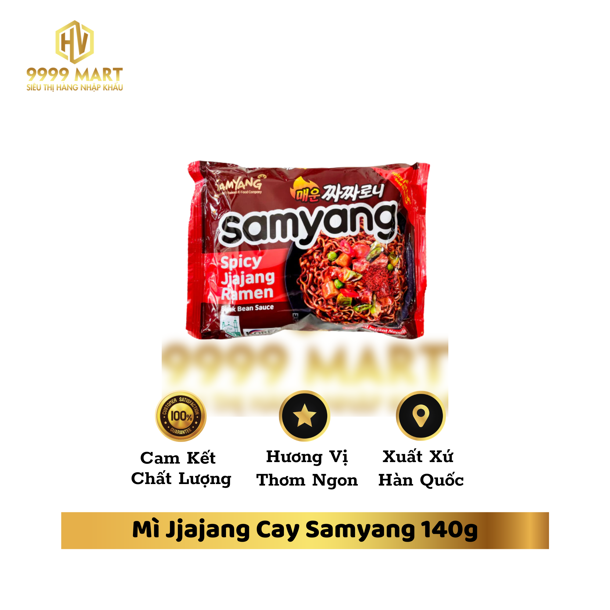  Mì Jjajang Cay Samyang 140g 
