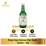  Rượu Soju Damso Hàn Quốc 360ml 