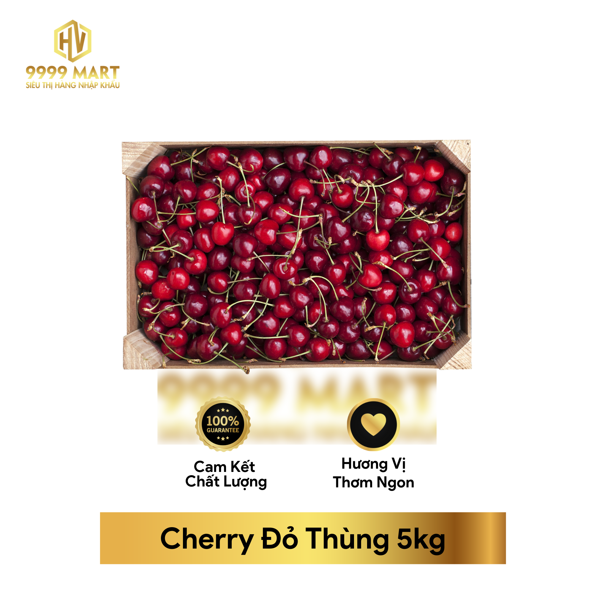  Cherry Đỏ Thùng 5kg 