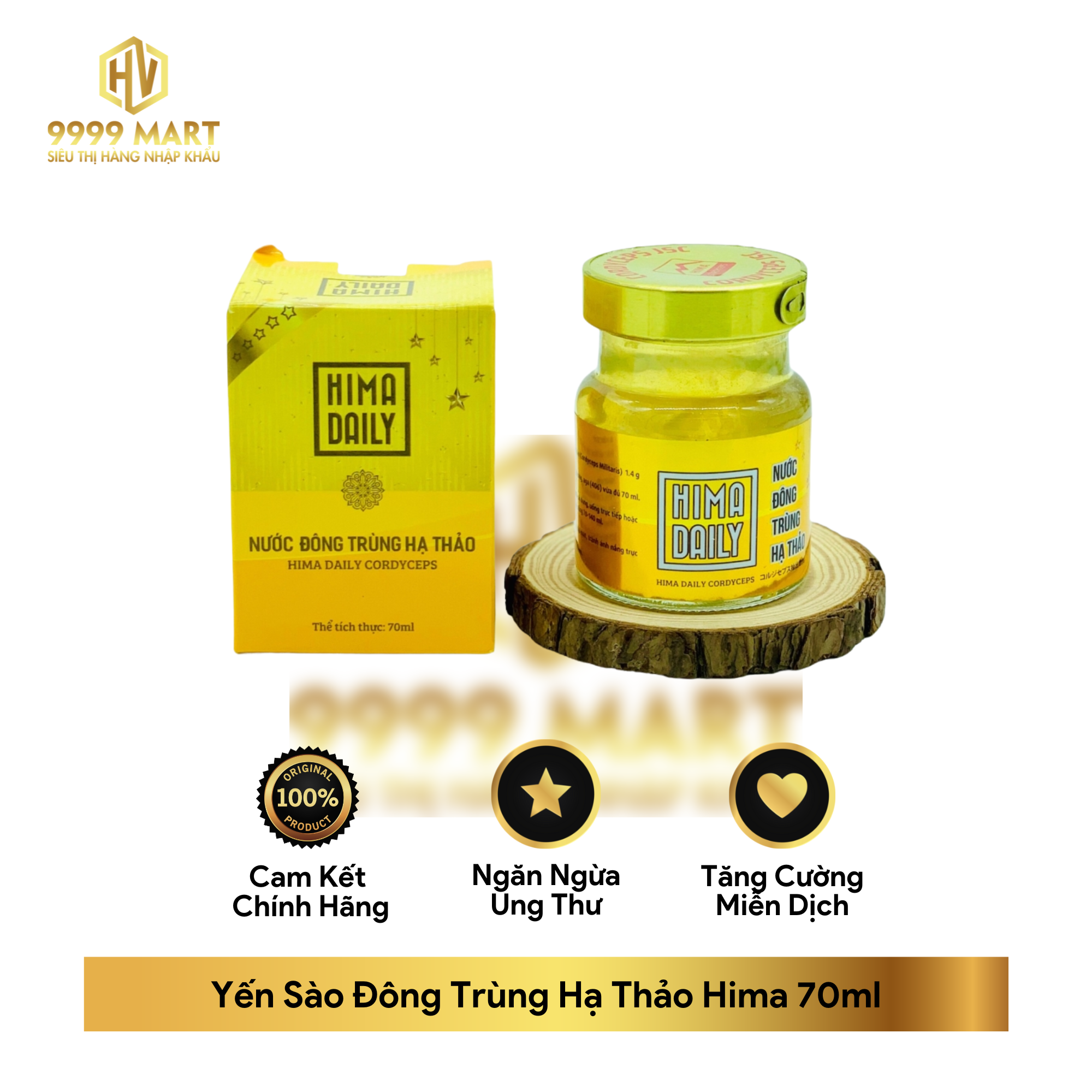  Yến Sào Đông Trùng Hạ Thảo Hima 70ml 
