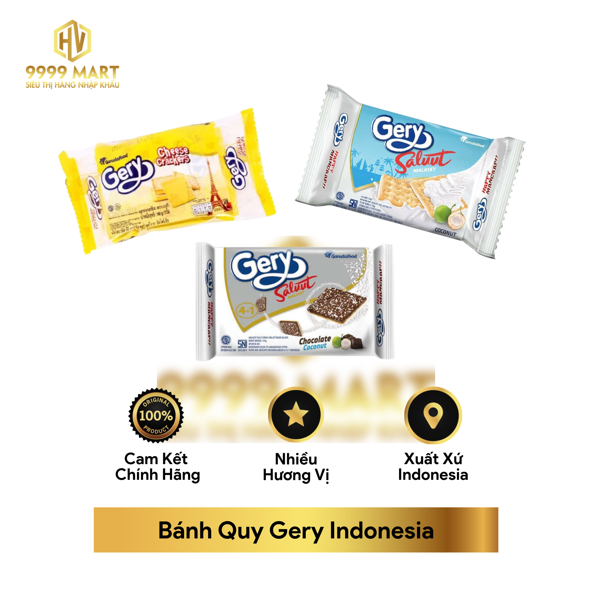Bánh Quy Gery Indonesia 105gr – Siêu Thị Hàng Nhập Khẩu 9999