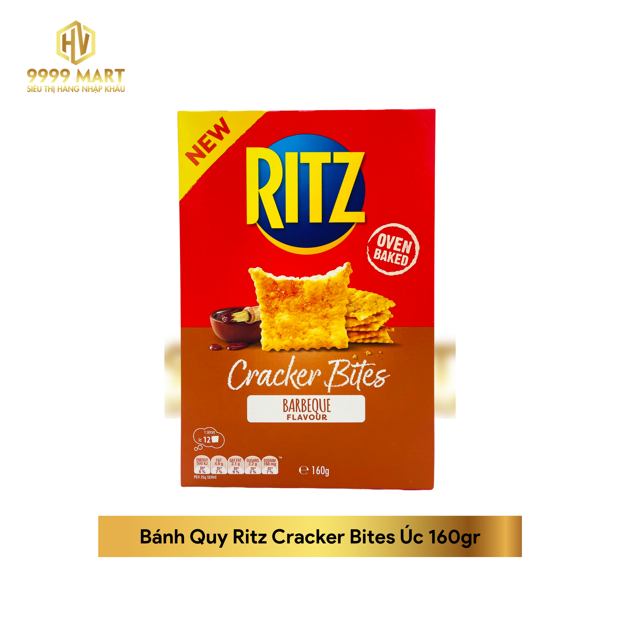 Bánh Quy Ritz Cracker Bites Úc 160gr – Siêu Thị Hàng Nhập Khẩu 9999